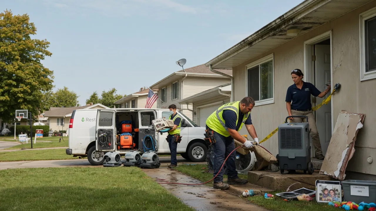 Water Damage Restoration in Ivesdale, IL near me